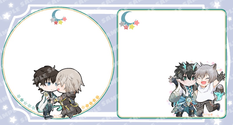 🍁💫ダイカットカード２種