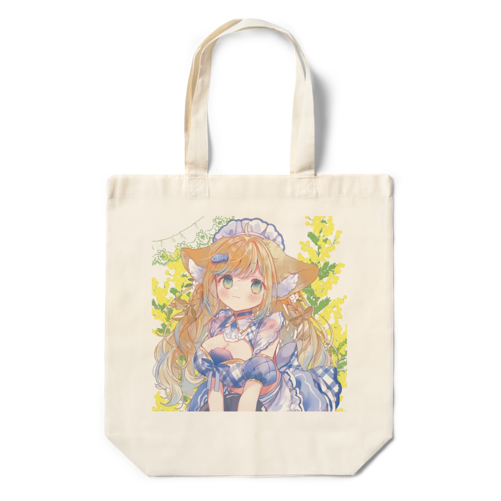 戌妃ぽて・エコバッグ【メイド服・キービジュアル】