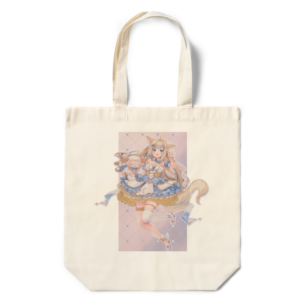 戌妃ぽて・エコバッグ【メイド服・キービジュアル】