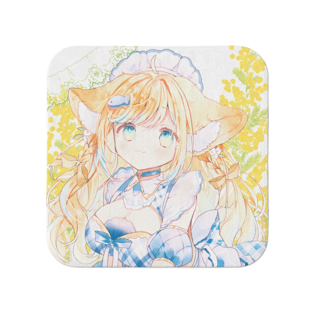 戌妃ぽて・タオル【メイド服・キービジュアル】