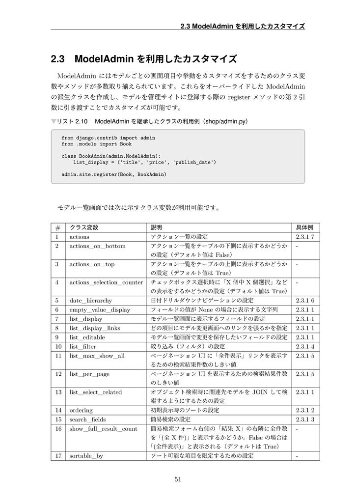 【期間限定300円オフ】現場で使える Django 管理サイトのつくり方