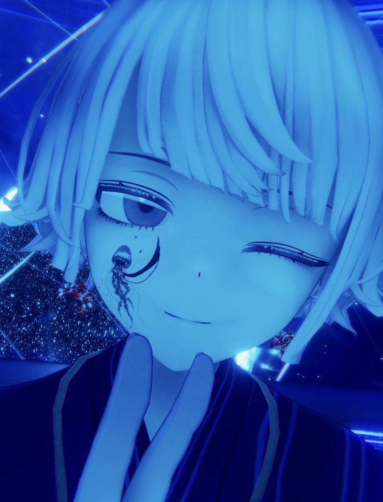 【VRChat】クラゲタトゥーテクスチャ
