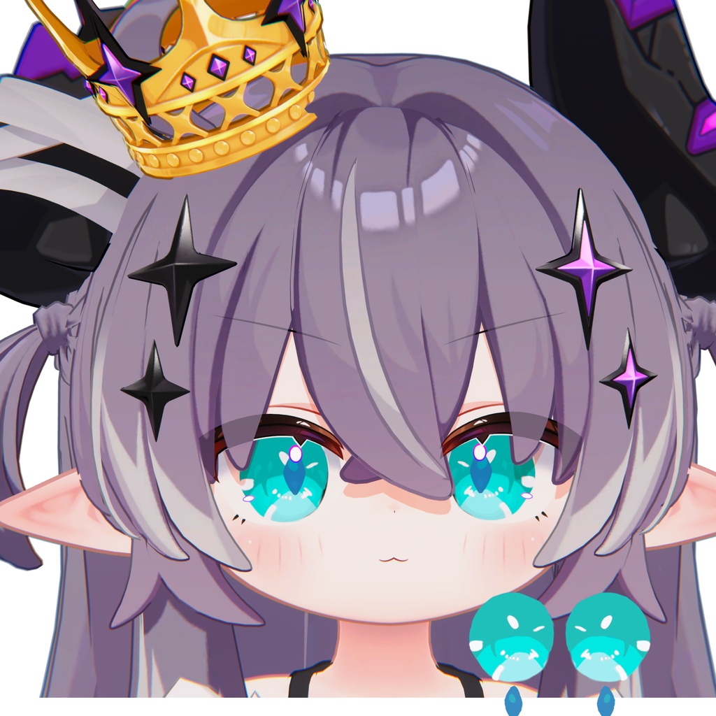 【邪竜メルヴィ対応セール中】レガリアアイテクスチャ~Regalia EYES Texture~