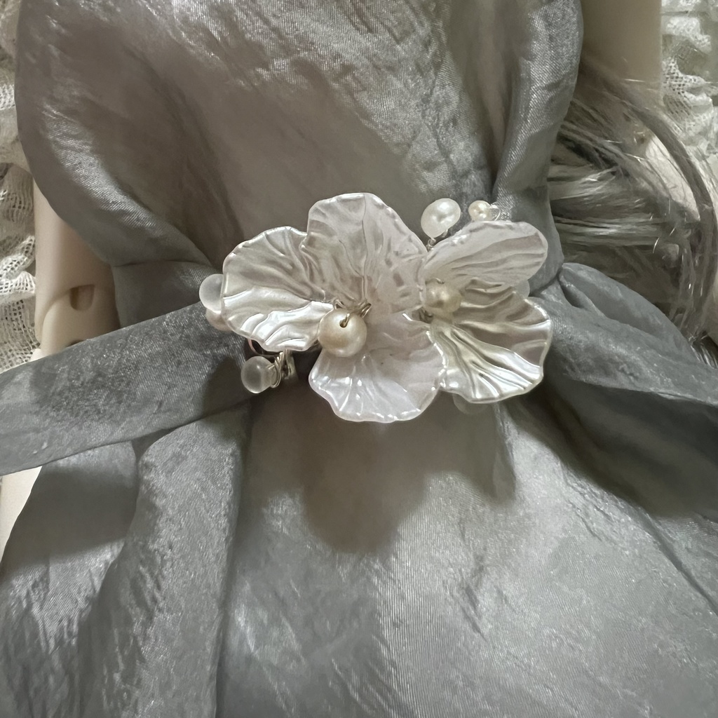 【即納】Mermaid fish tail dress set-人魚姫のドレスセット-Shell white-