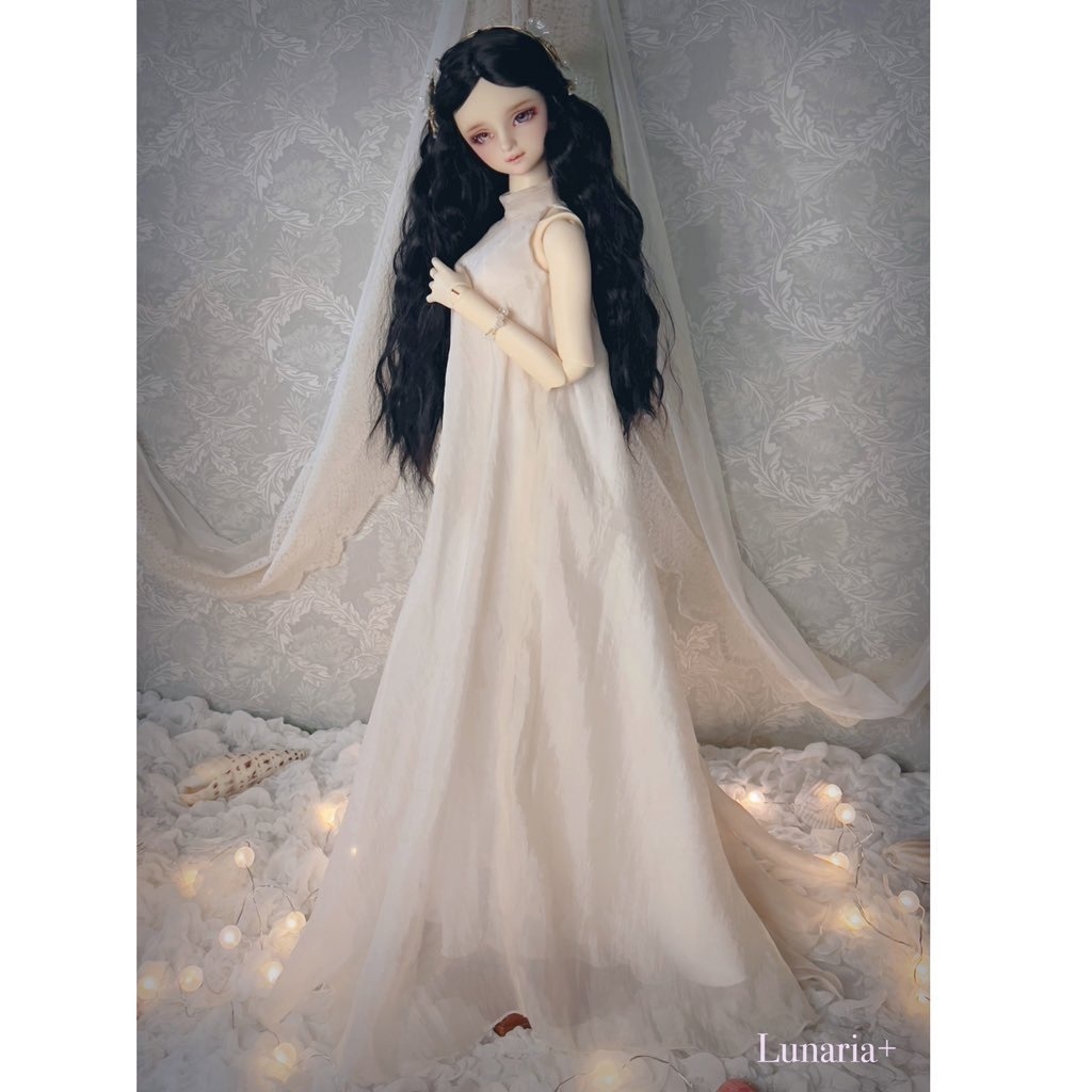 【即納】Mermaid fish tail dress set-人魚姫のドレスセット-Shell white-