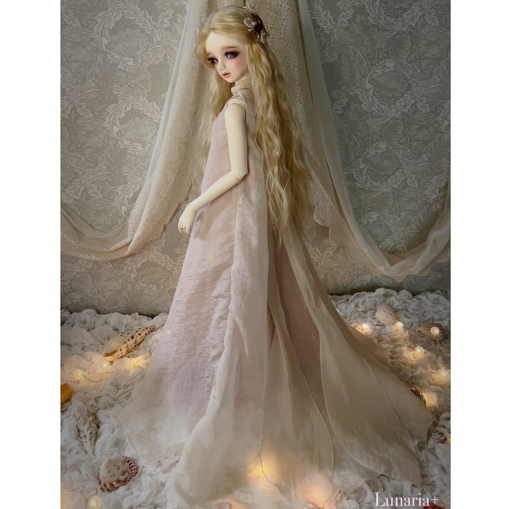 【即納】Mermaid fish tail dress set-人魚姫のドレスセット-Shell white-