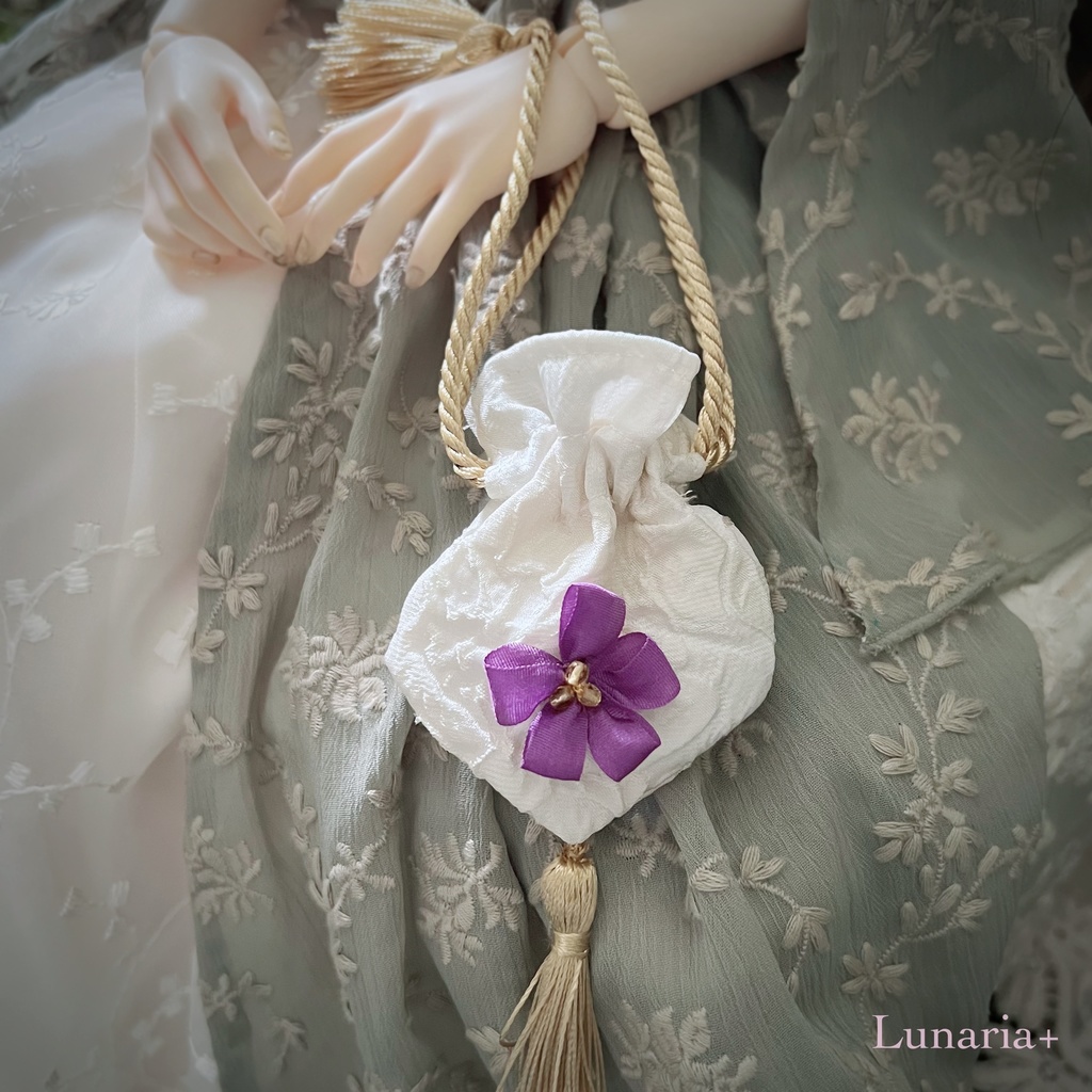 【即納】Potpourri pochette-タッセル紐付きポプリポシェット(巾着タイプの匂い袋)-︎