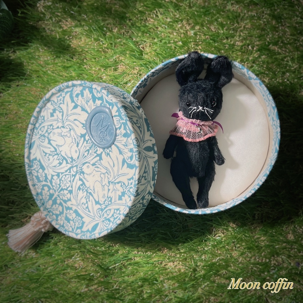 【即納】petite Moon rabbit set-ブラックムーンラビットセット-