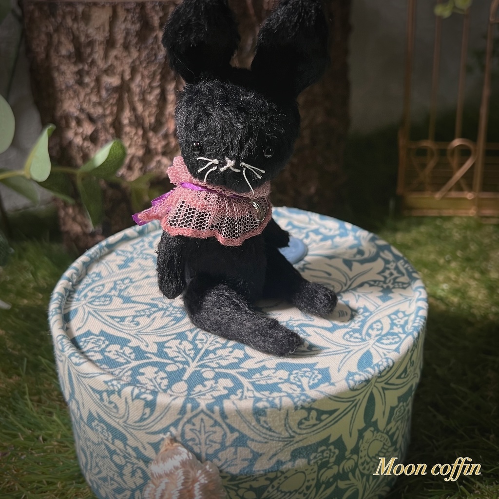 Anniversary sale!【即納】petite Moon rabbit set-ブラックムーンラビットセット-