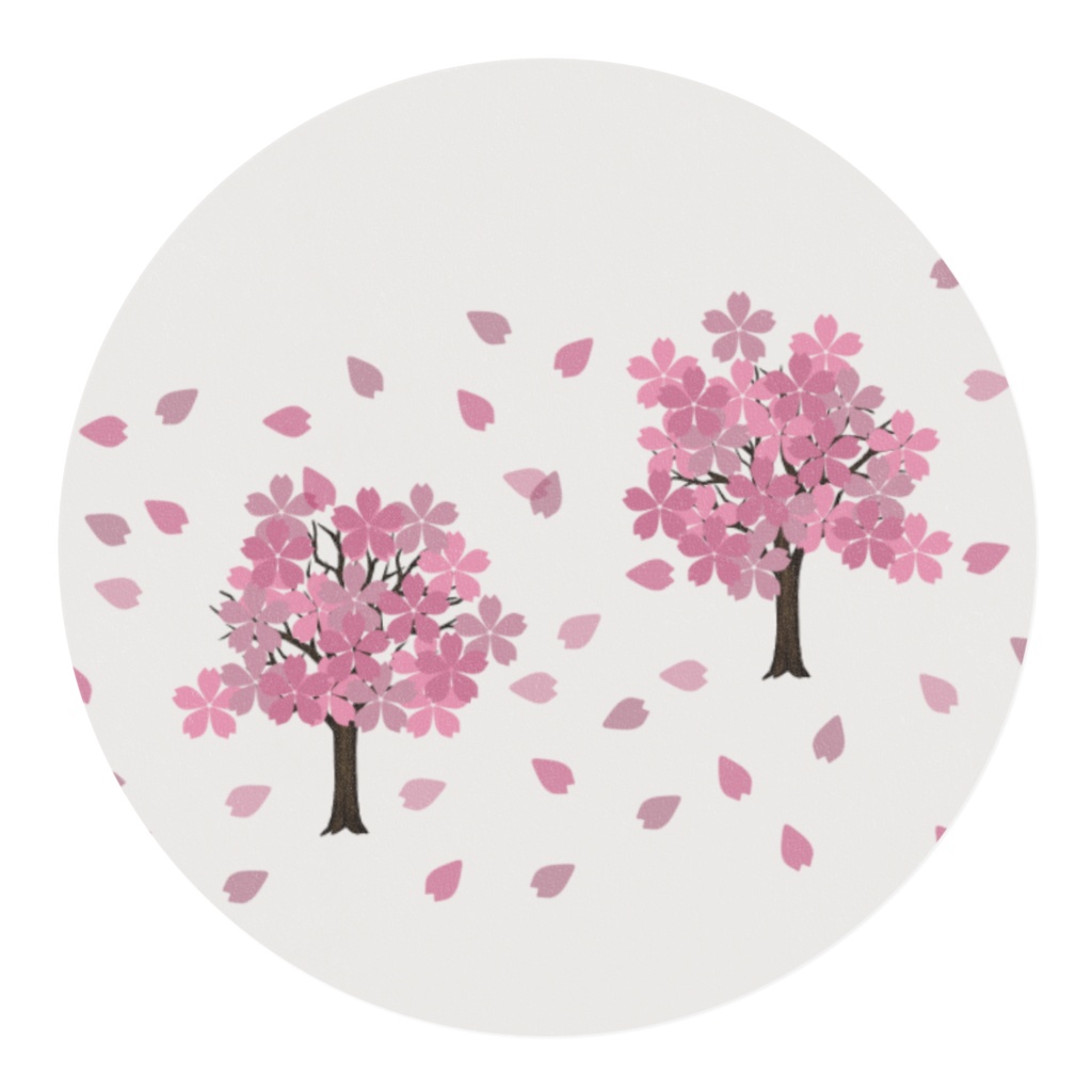 桜舞う