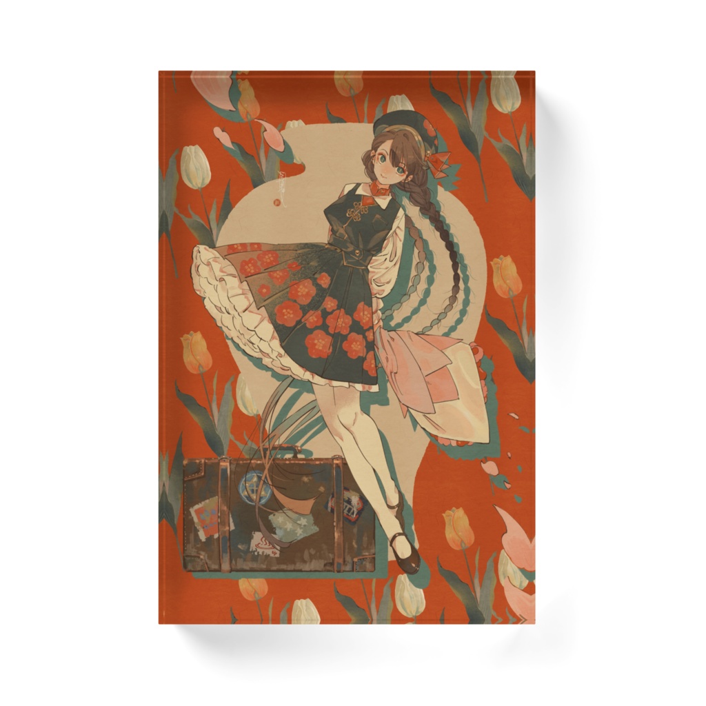 『春旅丹杏』アクリルブロック