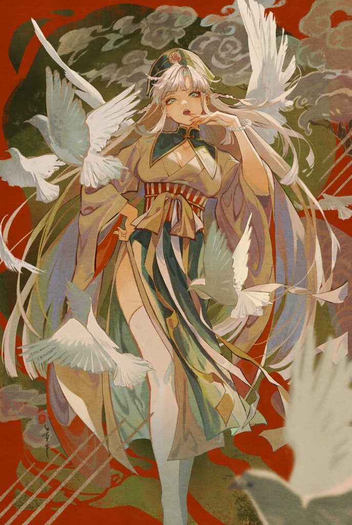 鳩屋のユン クリアiPhoneケース