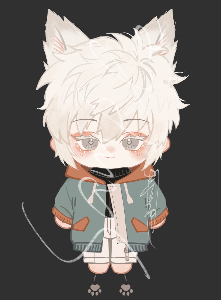 ぬいぐるみ20㎝ レオ 衣装付属