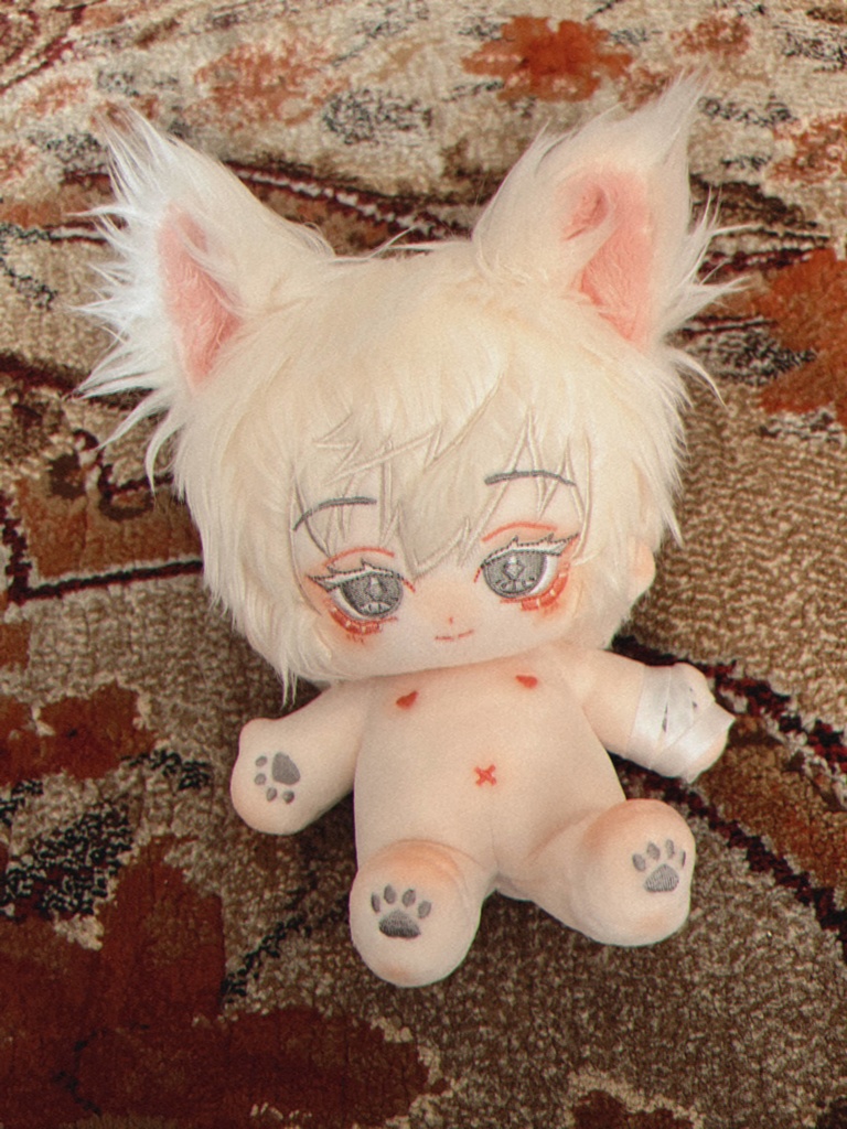 ぬいぐるみ20㎝ レオ 衣装付属