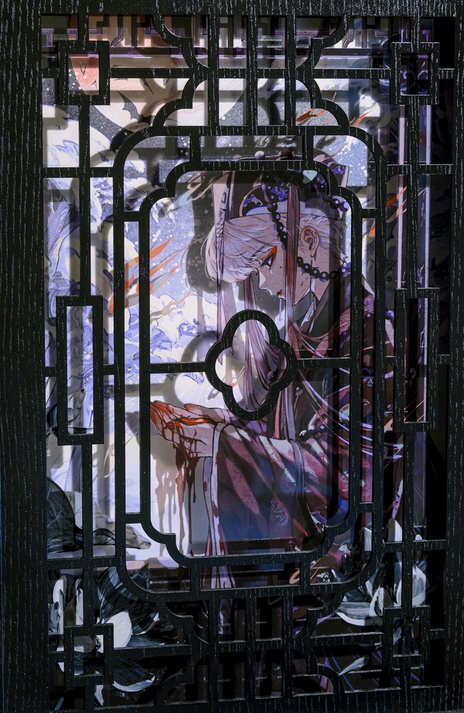 夜の王【額装作品】サイン入り