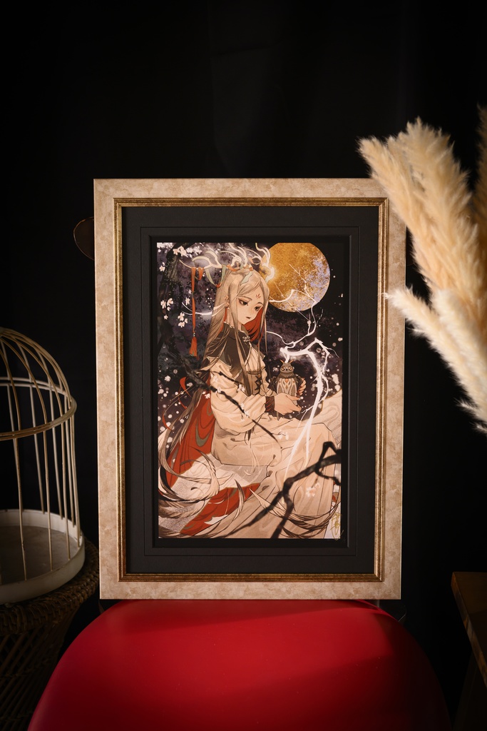 森の子　複製原画　サイン入り