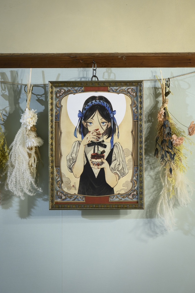 リア 複製原画 サイン入り