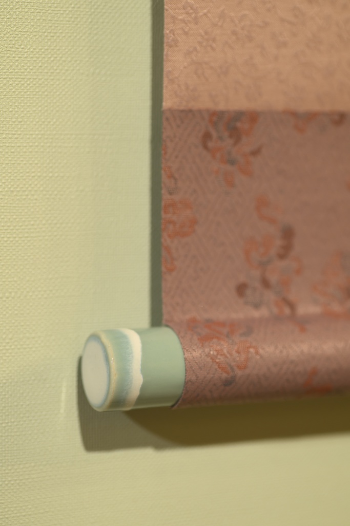 踊り子と筆屋 掛け軸【一点もの】