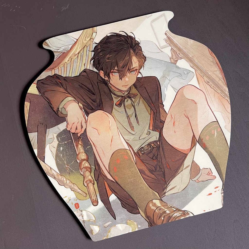 【受注生産】変形マウスパッド ジェン【予約期間5/3まで】