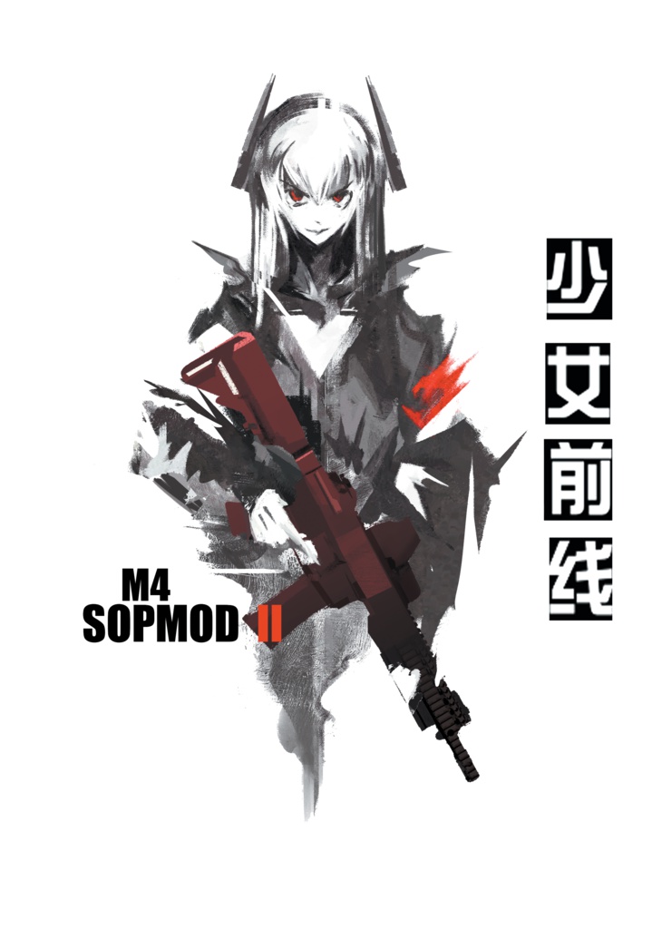ドルフロ M4 SOPMOD II Tシャツ