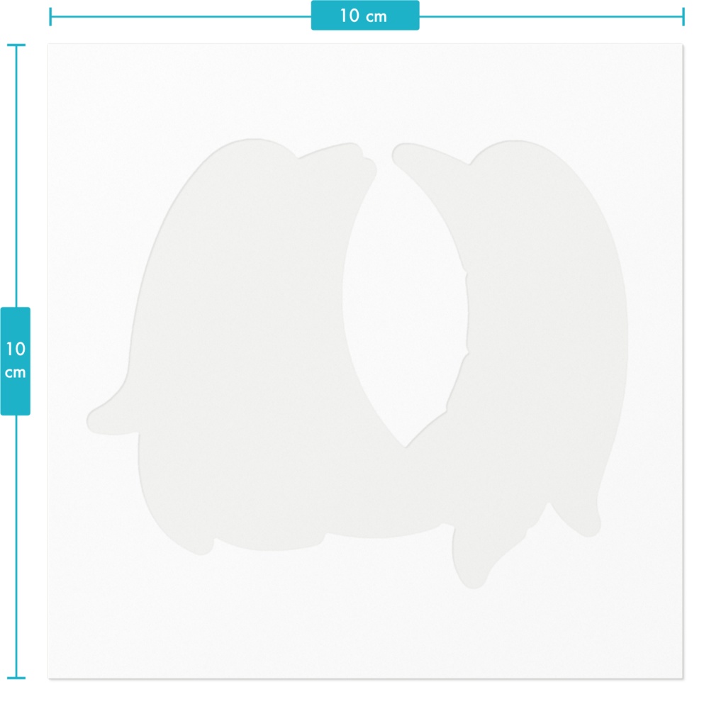 ぱるでらイラストロゴステッカー