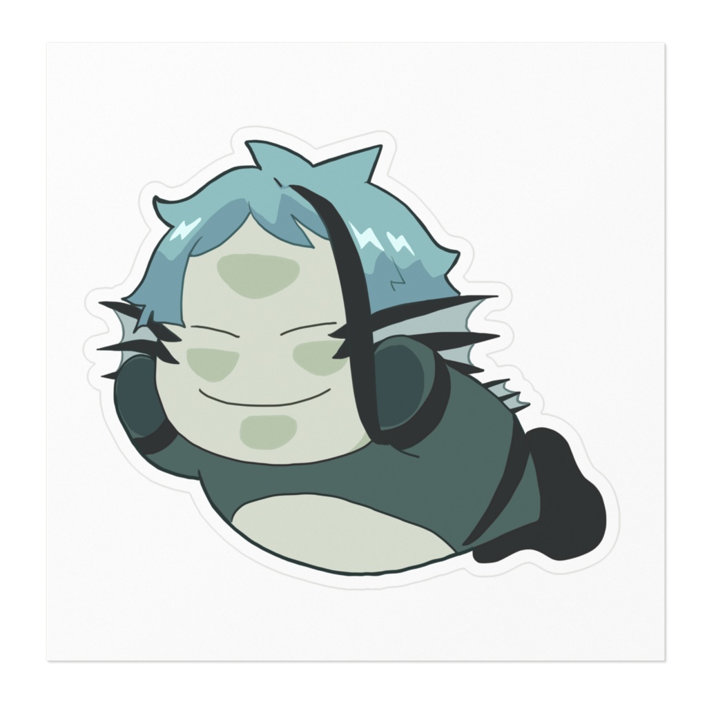 稚魚ステッカー