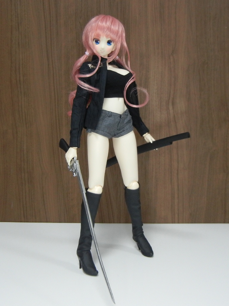 1/3 ドール用 ガンブレード(刀)