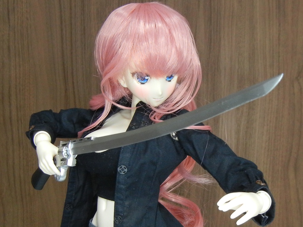 1/3 ドール用 ガンブレード(刀)