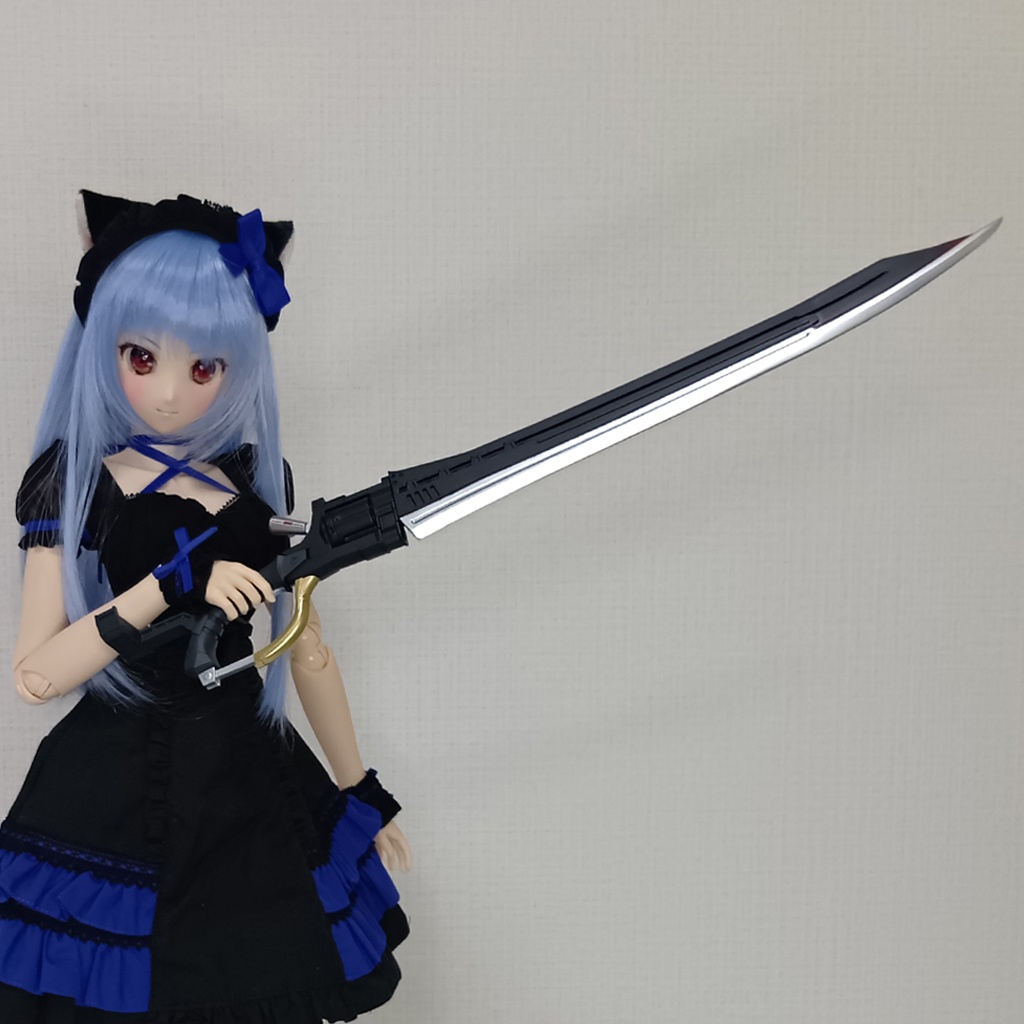 1/3 ドール用 ガンブレード(カットラス)