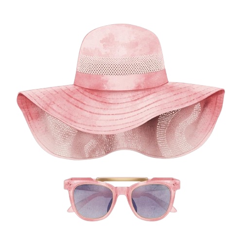 ピンク×アンティーク×水彩旅行シリーズ