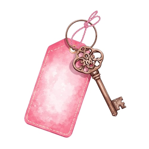 ピンク×アンティーク×水彩旅行シリーズ