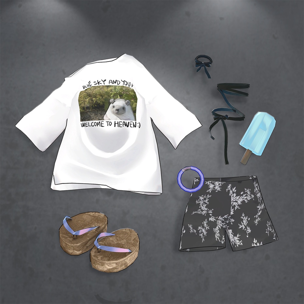 【まめふれんず対応衣装】キトゥンサマー🍧Kittonsummer