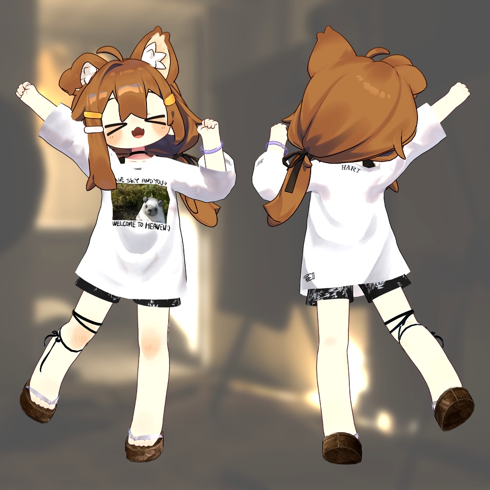 【まめふれんず対応衣装】キトゥンサマー🍧Kittonsummer