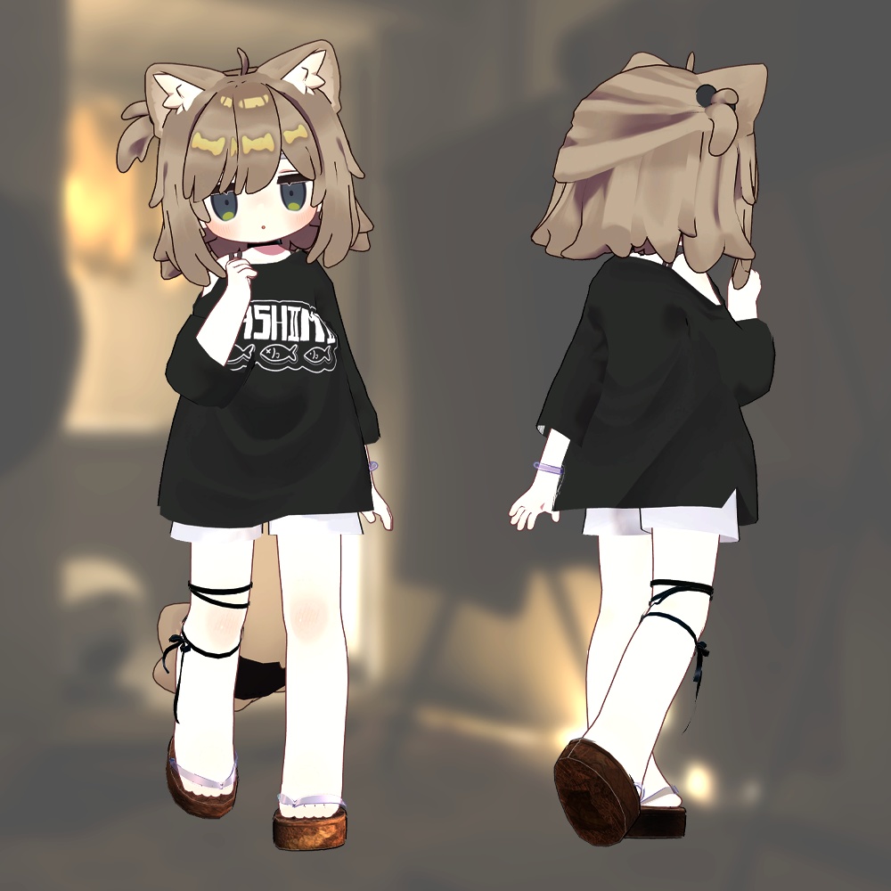 【まめふれんず対応衣装】キトゥンサマー🍧Kittonsummer