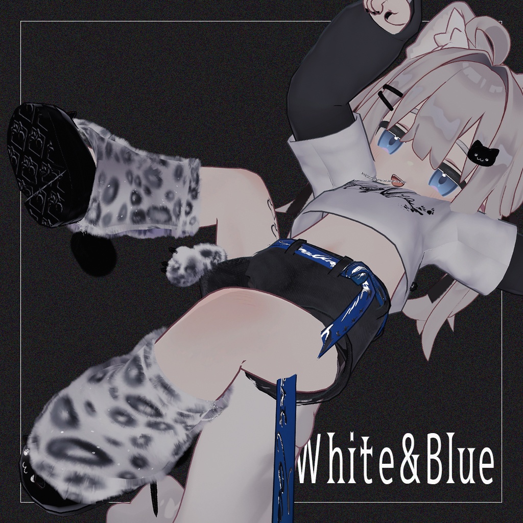 【まめふれんず対応衣装】🐱ゴロンニャパンク