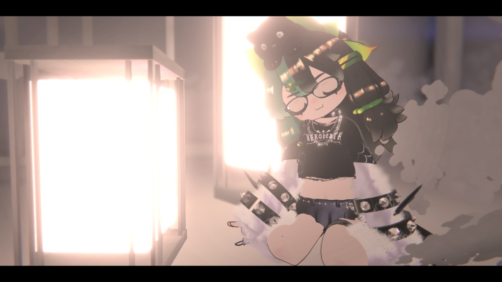 【まめふれんず対応衣装】🐱Prisonyar punk -ぷりずにゃーぱんく-