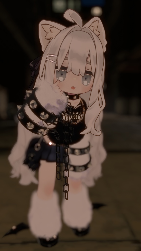 【まめふれんず対応衣装】🐱Prisonyar punk -ぷりずにゃーぱんく-