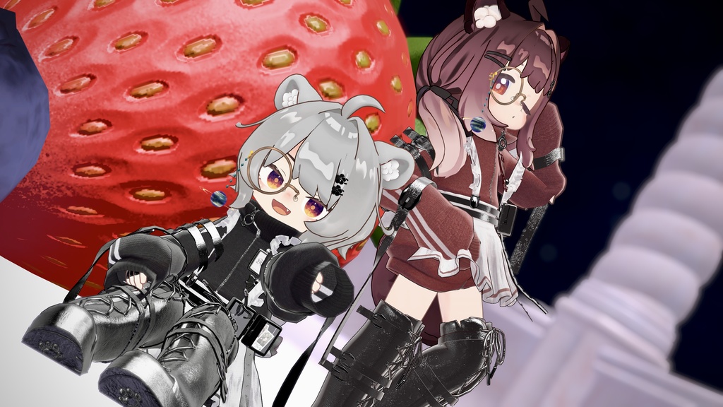 【まめふれんず対応衣装】🔫アサルトラバー💘-Assault LOVER-