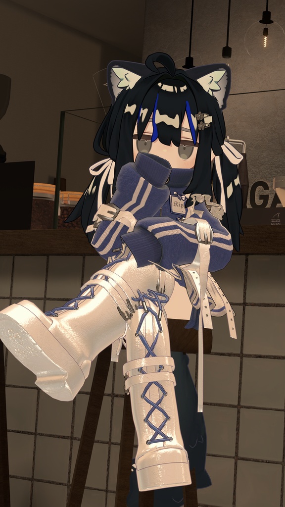 【まめふれんず対応衣装】🔫アサルトラバー💘-Assault LOVER-