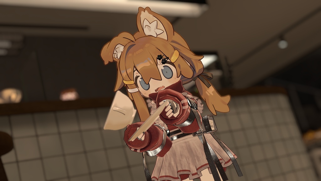 【まめふれんず対応衣装】🔫アサルトラバー💘-Assault LOVER-