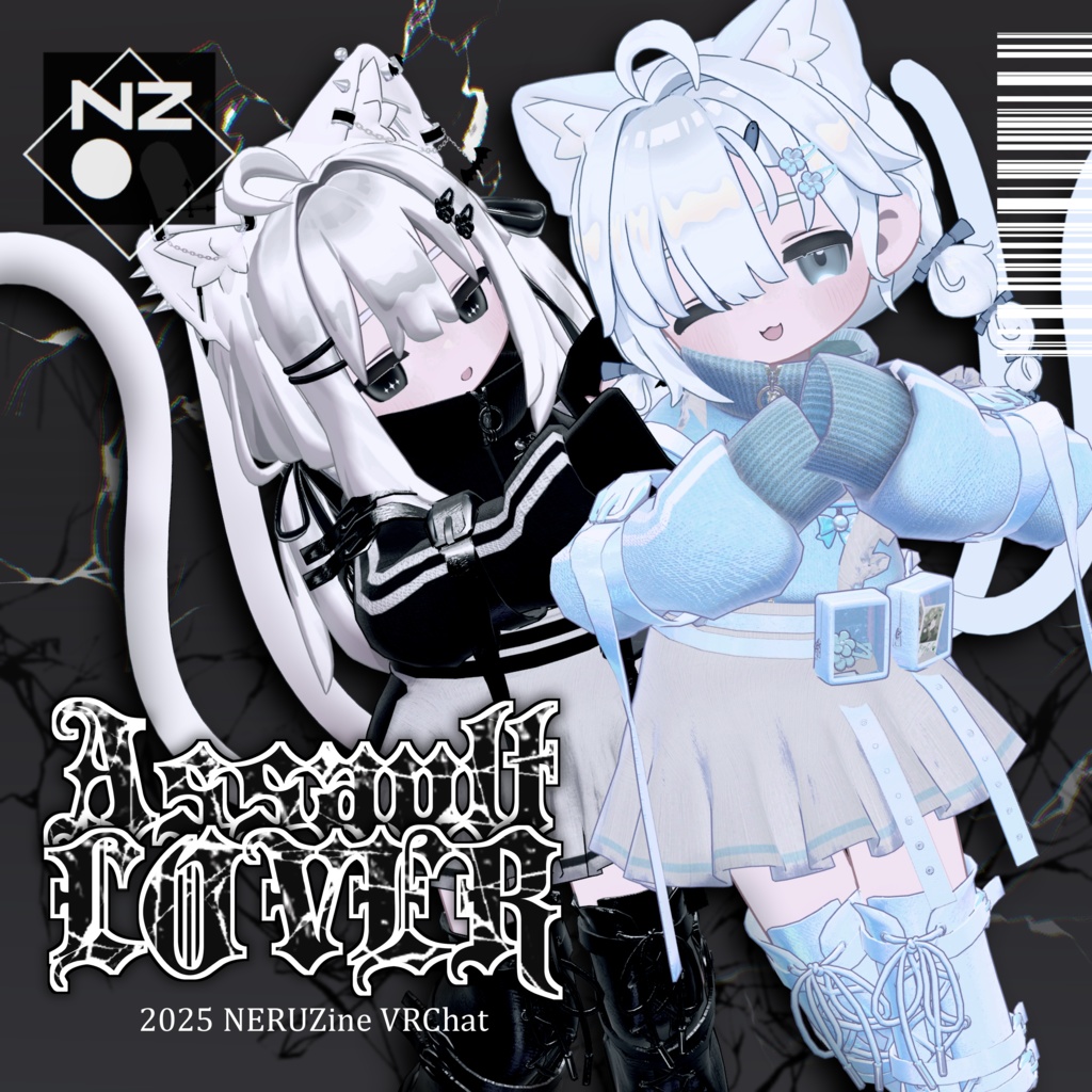 2/14 18:00~販売開始！【まめふれんず対応衣装】🔫アサルトラバー💘-Assault LOVER-