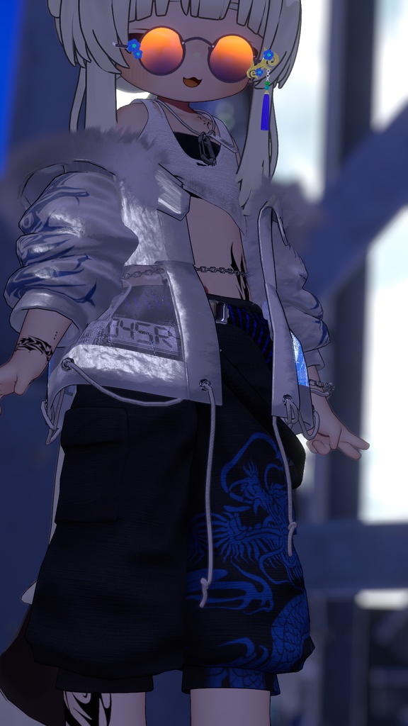 【まめふれんず対応衣装】Street Bay Crew⚓