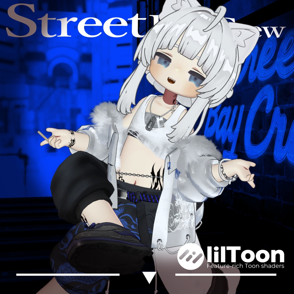 【まめふれんず対応衣装】Street Bay Crew⚓