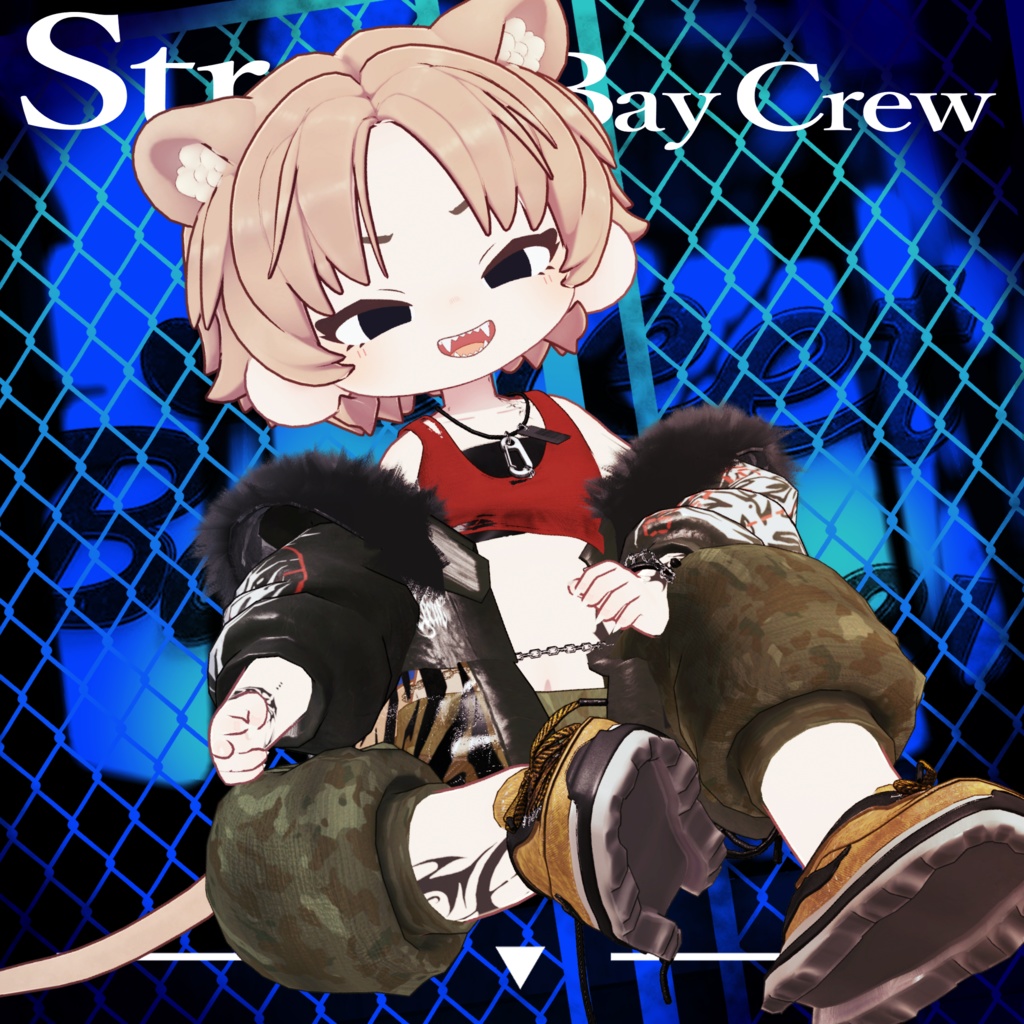 【まめふれんず対応衣装】Street Bay Crew⚓