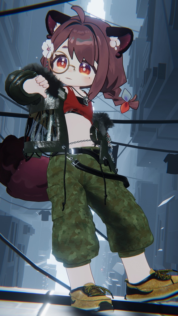 【まめふれんず対応衣装】Street Bay Crew⚓