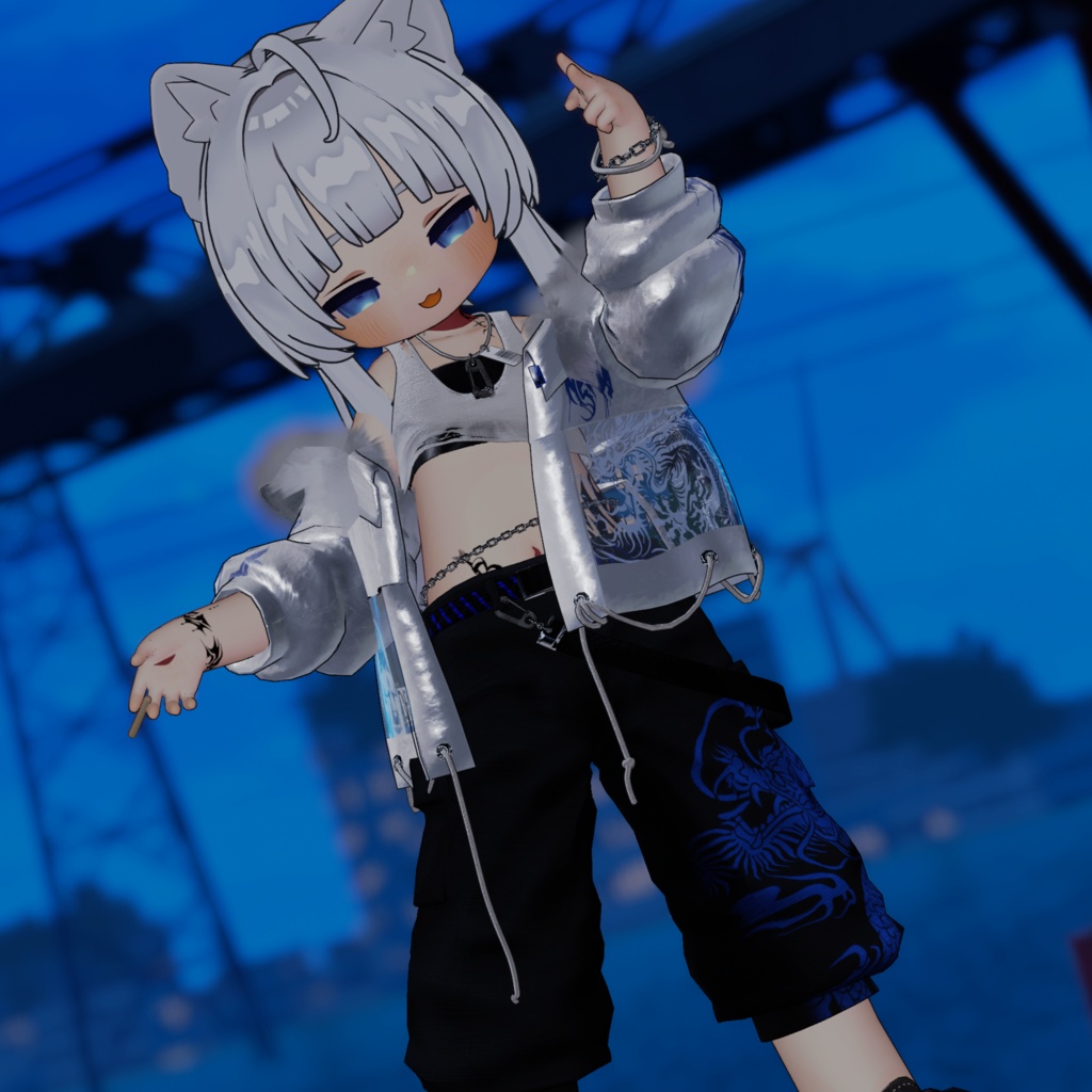 【まめふれんず対応衣装】Street Bay Crew⚓