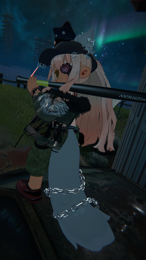 Techno Beast🐺🎧️テクノビースト【獣耳、尻尾、アクセサリー】