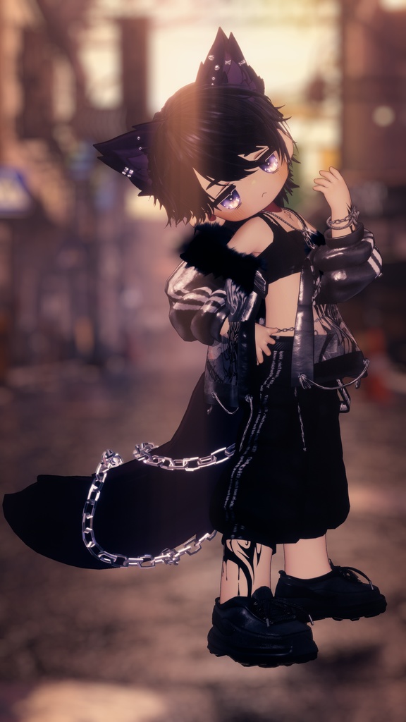 Techno Beast🐺🎧️テクノビースト【獣耳、尻尾、アクセサリー】