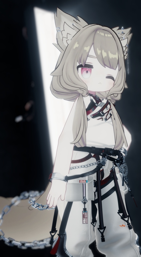 Techno Beast🐺🎧️テクノビースト【獣耳、尻尾、アクセサリー】