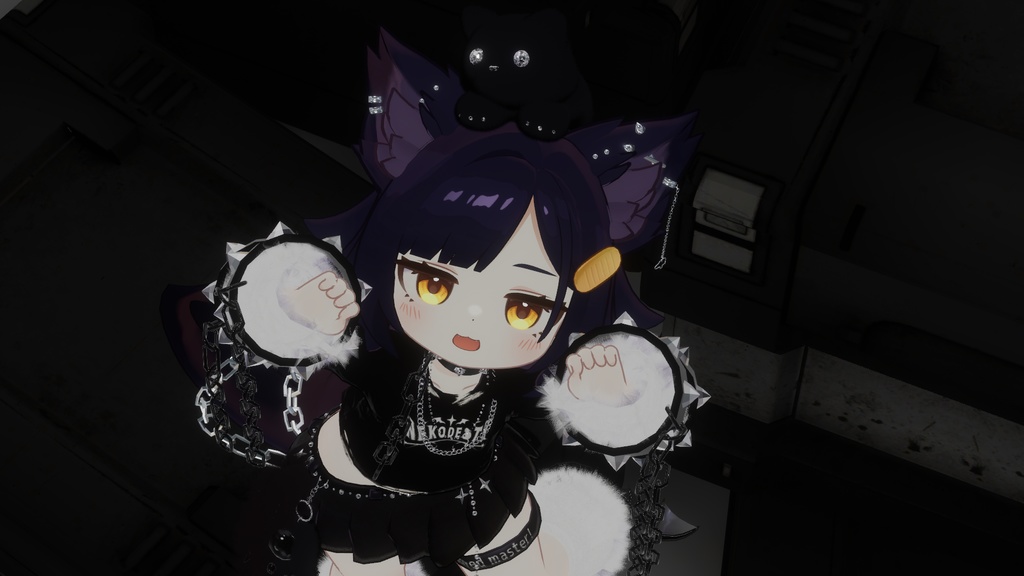 Techno Beast🐺🎧️テクノビースト【獣耳、尻尾、アクセサリー】